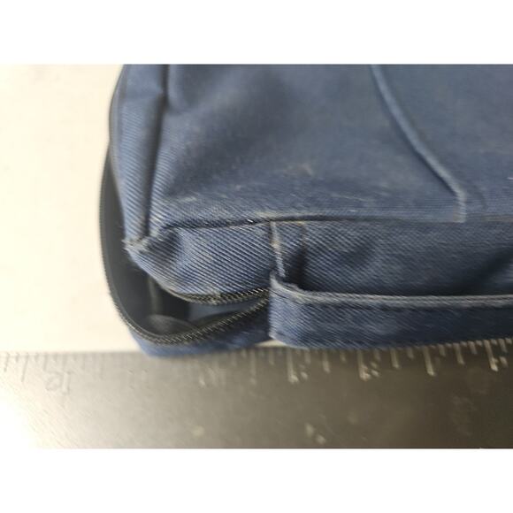 VTG Bible Gear Bible Cover Case Blue Zip Bookmark Pockets - Picture 16 of 16